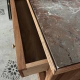 Art Deco vintage bedside tables Jada and Rosa wooden accent furniture