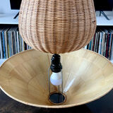Rattan lamp 1970
