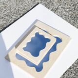 Mini splash asymmetrical mirror