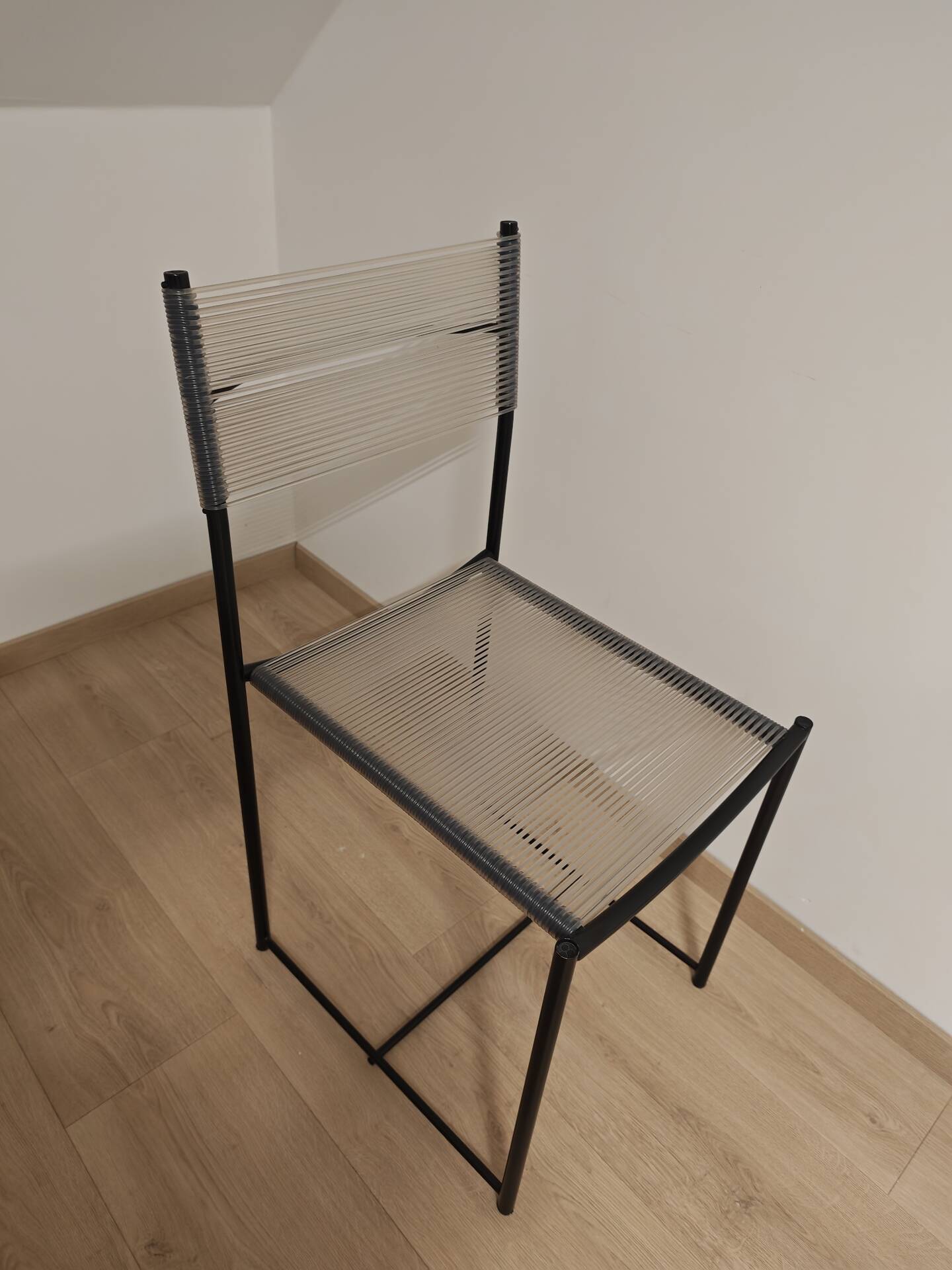 8 vintage Spaghetti chairs - By Belotti for Alias