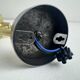 Pair of antique wall lights 1950 vintage