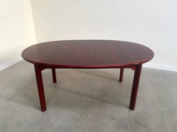 Large oval dining table by Skovby Møbilfabrik, Denmark 1960s