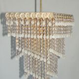 Lustre en cristal, années 1960