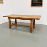 2m solid elm farmhouse table