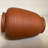 Small vase akru for klinker ceramics terracotta