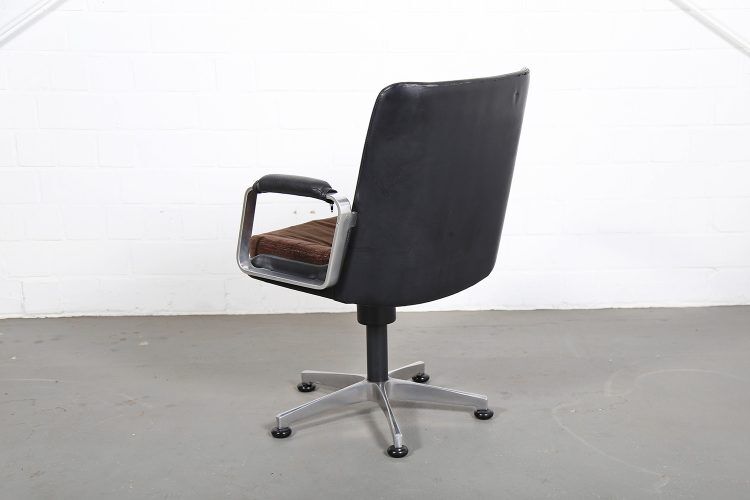 Fröscher Ib Kofod-Larsen leather office chair
