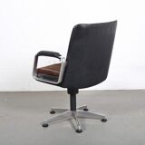 Fröscher Ib Kofod-Larsen leather office chair