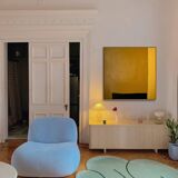 Yellow minimalist abstract by Bodasca
