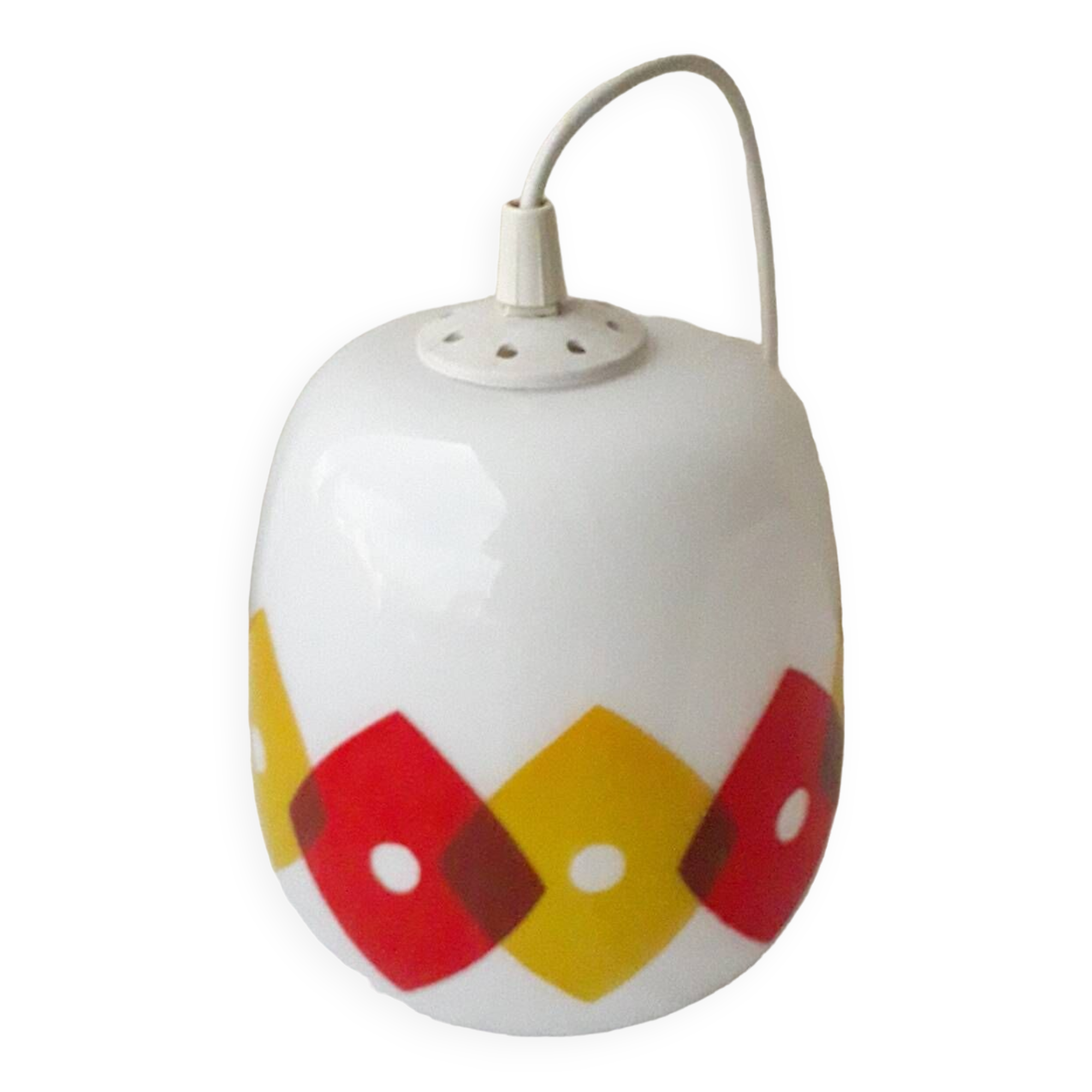 Opaline pendant light