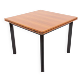 Table à manger vintage pliable en noyer, design italien, 1980