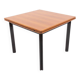 Table à manger vintage pliable en noyer, design italien, 1980