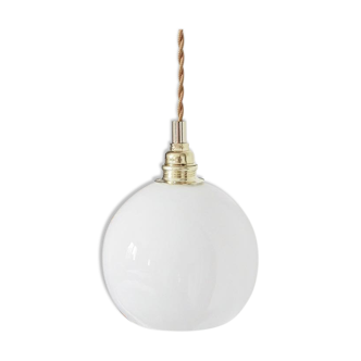 Baladeuse opaline blanche