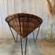Paire de fauteuils "corbeilles"