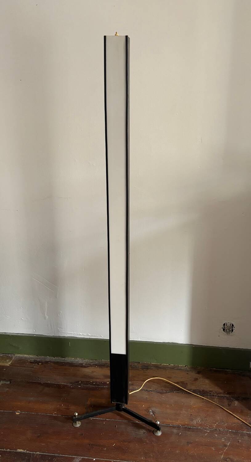 Modernist Avant Gardist Floor Lamp by Willem Ypma for A. Polak 1954