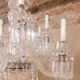 Grand lustre en cristal de France, années 1930/40 dans le style Baccarat Zenith.