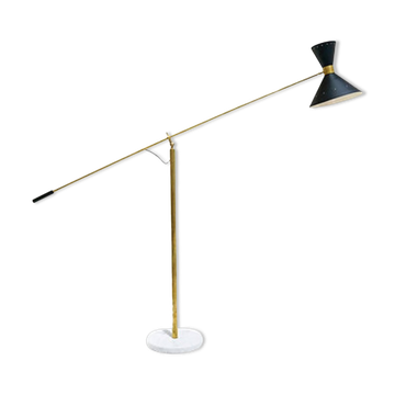 Lampadaire italien noir