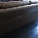 Leather sofa in brown leather from Denmark