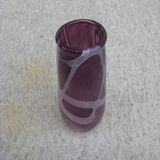 Vase artisanal en verre soufflé