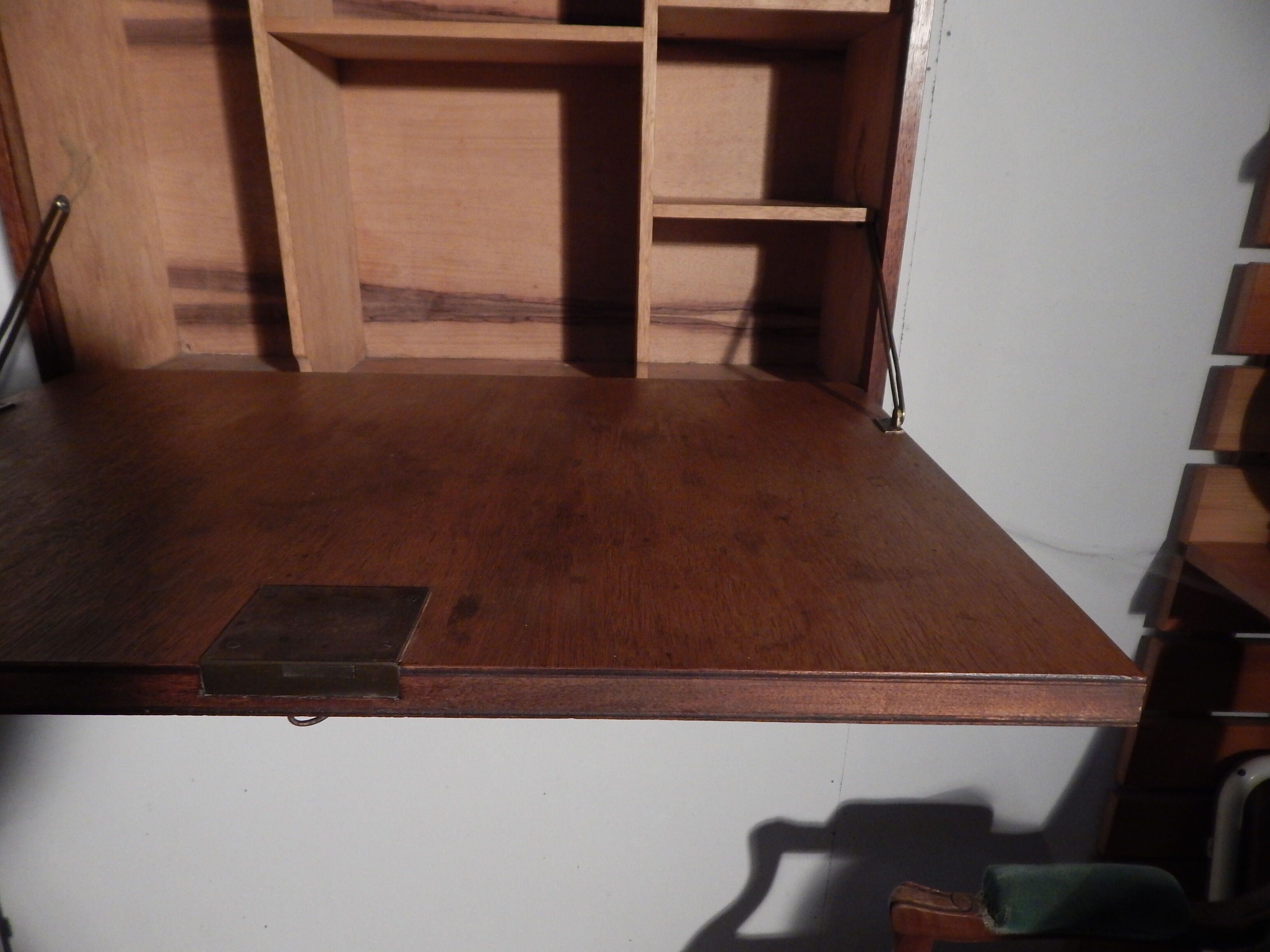 vintage wall secretary year 50