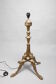 Lamp foot with pagoda lampshade