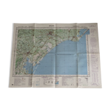 Map Béziers - Narbonne - Agde 1973