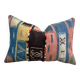 Beautiful vintage Berber Kilim cushion from Morocco