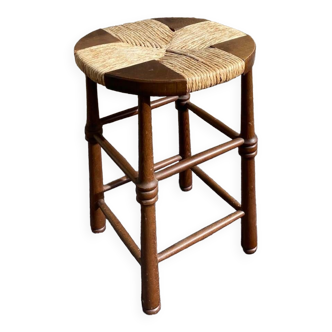 Tabouret en paille