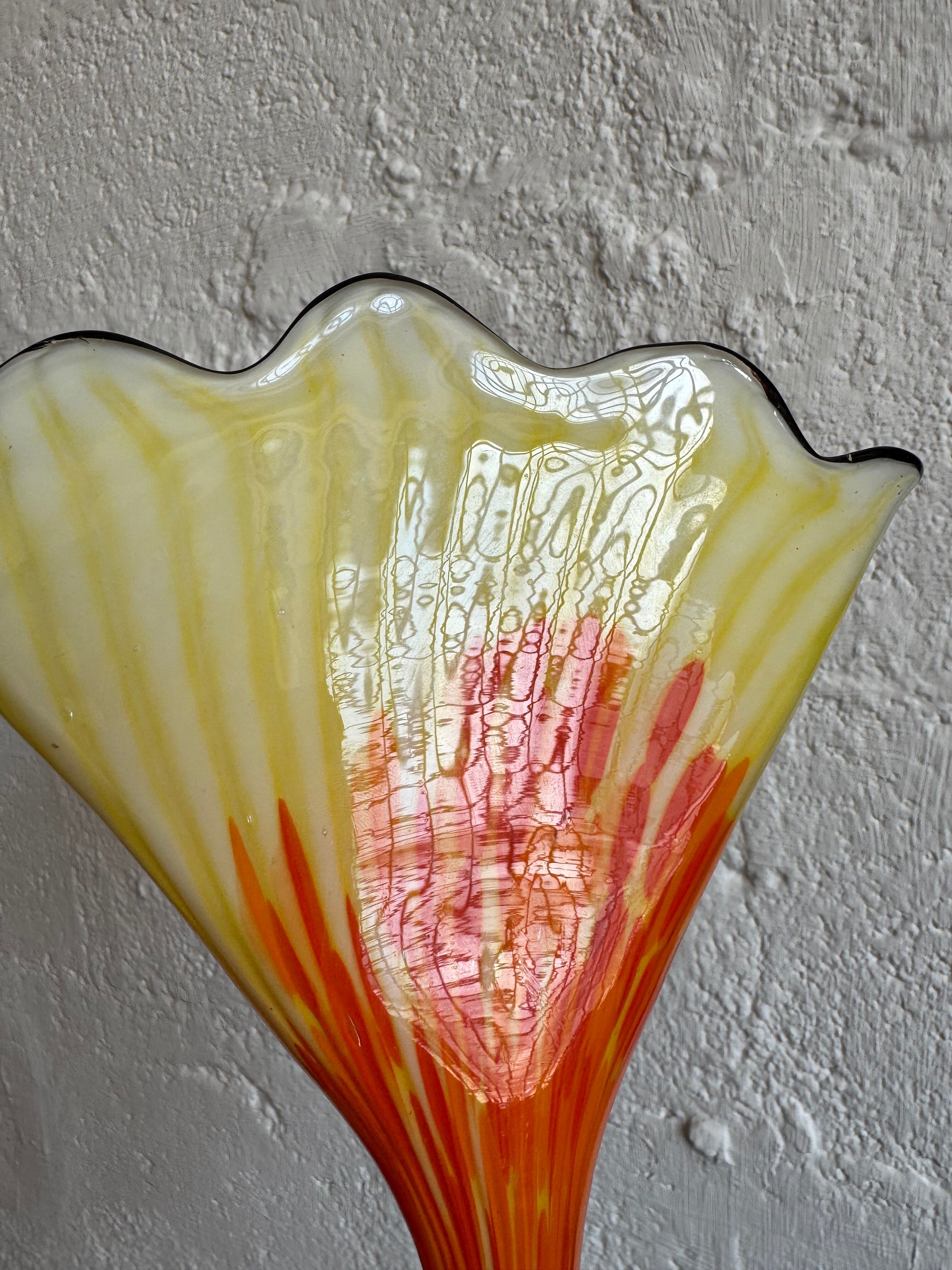 Vase éventail Franz Welz Art Déco