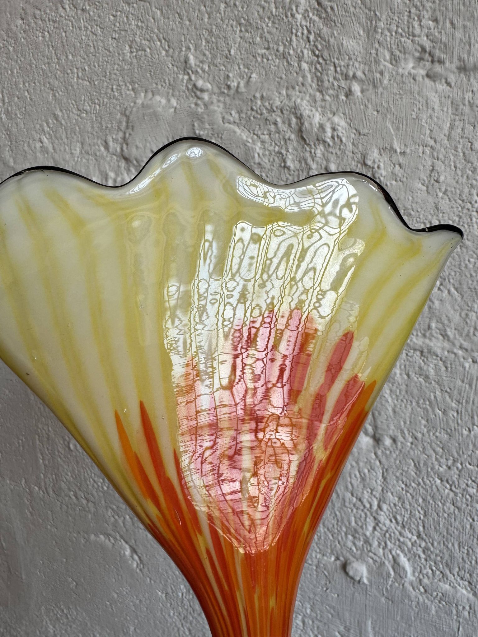 Vase éventail Franz Welz Art Déco