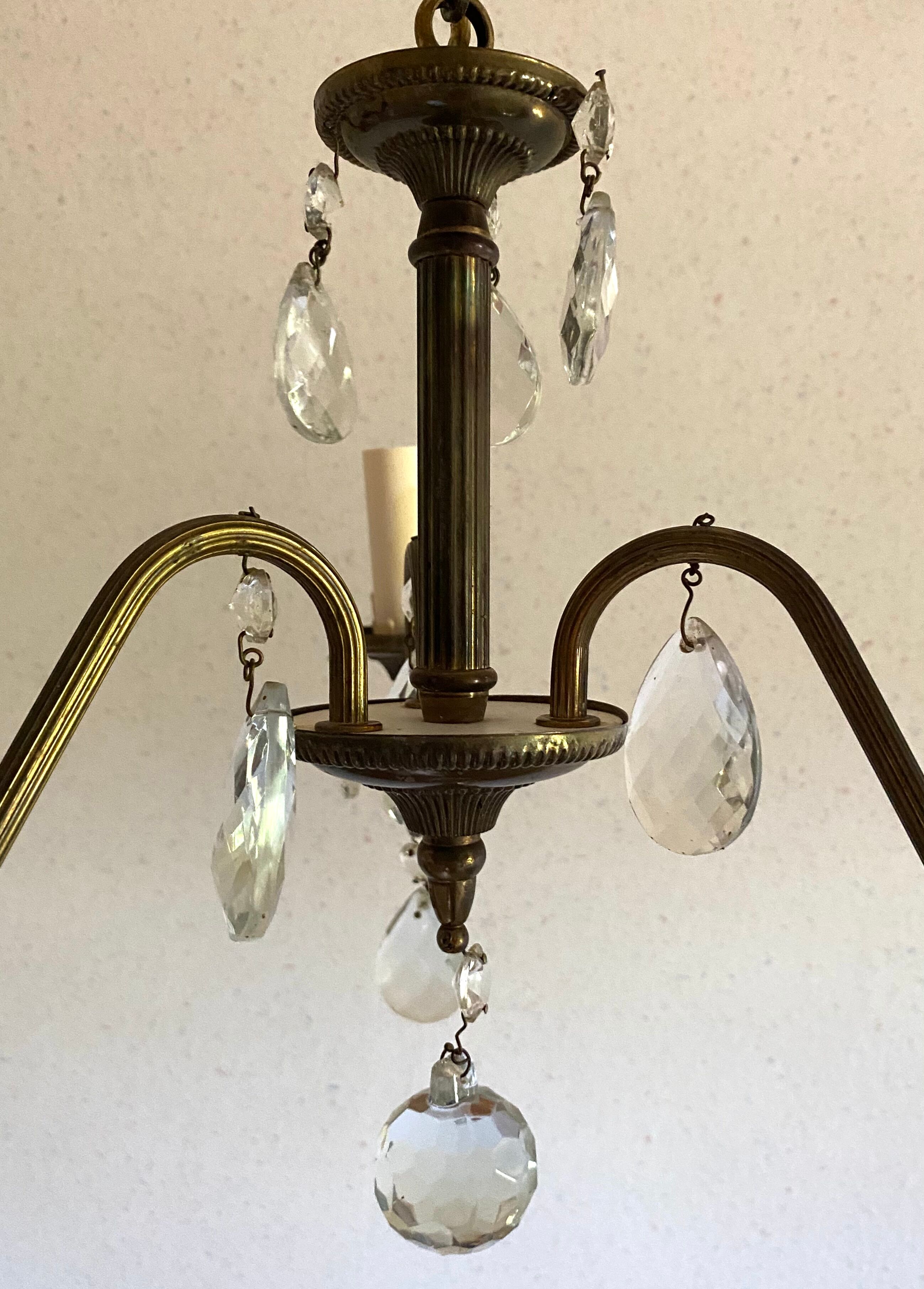 Old grapefruit chandelier