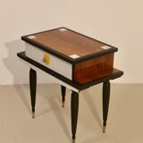 Side table vintage foot compass bis color