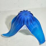 Centro de mesa de cristal de Murano. Italia, 1980s