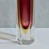 2 Sommerso vases, Flavio Poli, 60's