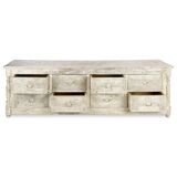 Large buffet in old patinated teak