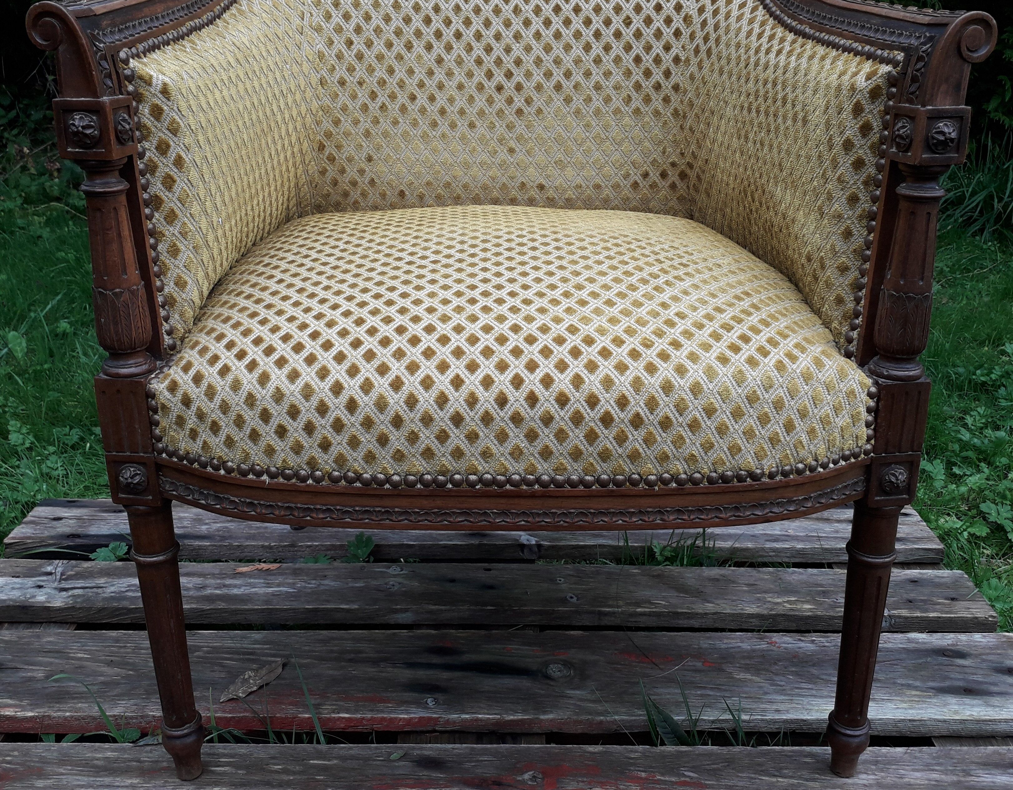 Shepherdess armchair 19th century