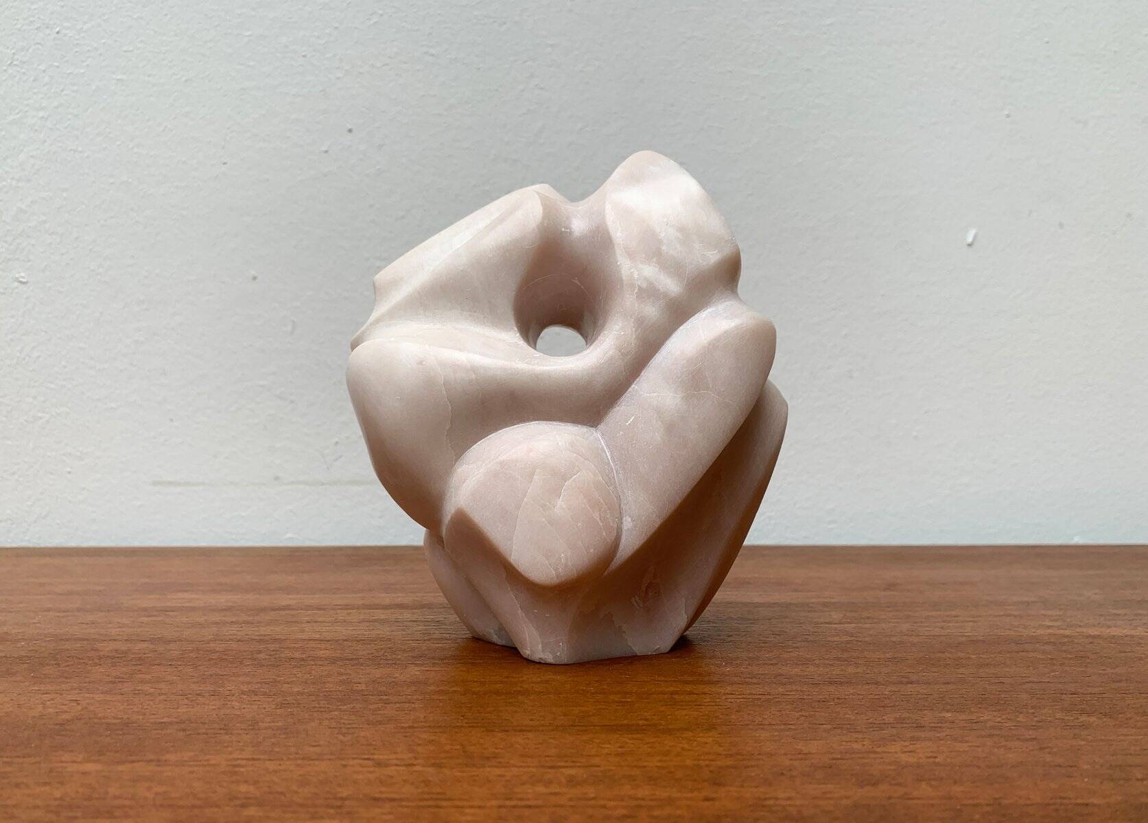 Vintage postmodern stone sculpture