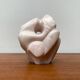Vintage postmodern stone sculpture