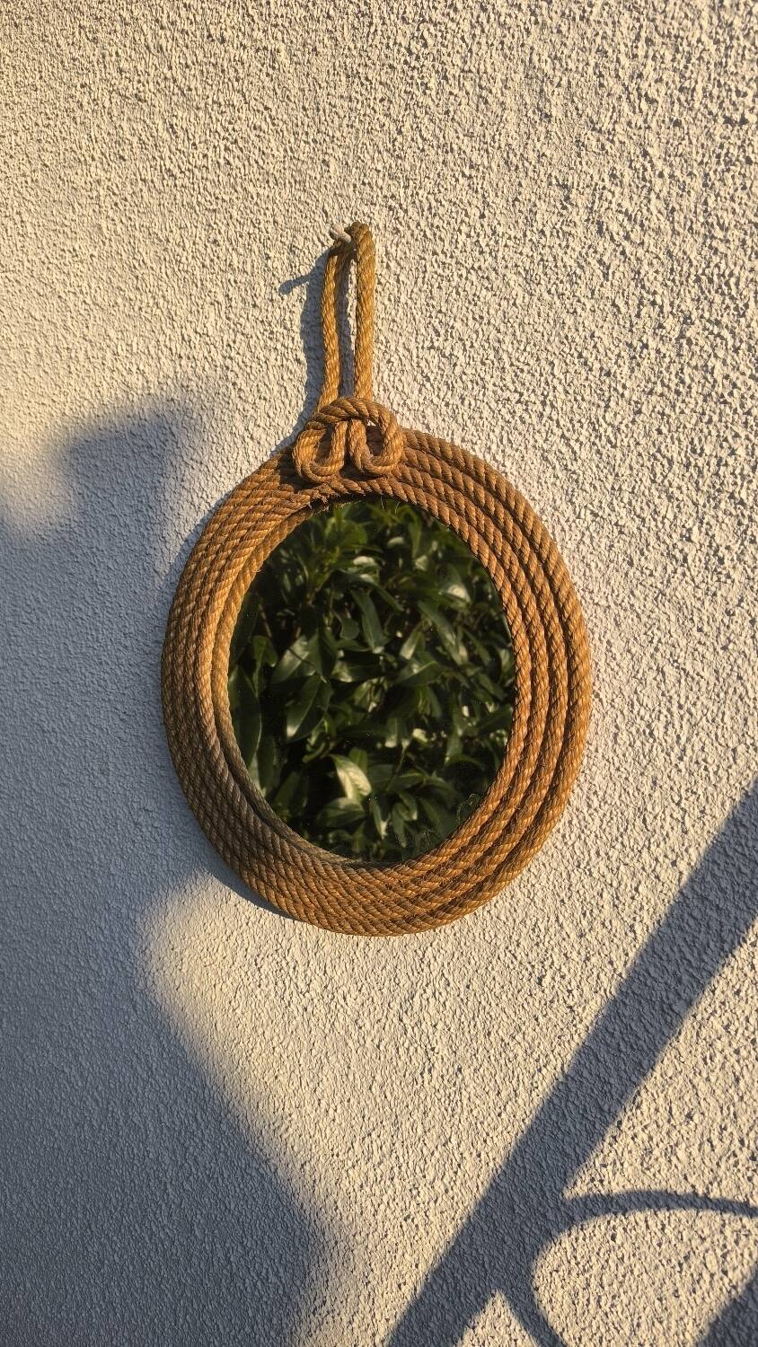 1950s rope mirror