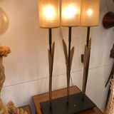 Trio de lampes jonc de mer "Mis en demeure"