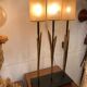 Trio de lampes jonc de mer "Mis en demeure"