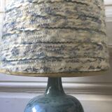 Vintage signed ceramic lamp