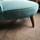 Méridienne banquette en velour