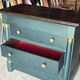 Commode vintage style empire rénovée