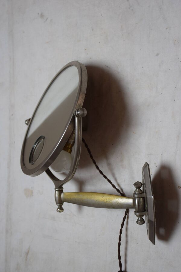 Miroir grossissant Mirophar Brot circa 1930