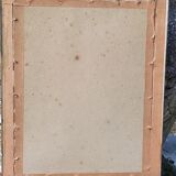 Old little gilded mirror