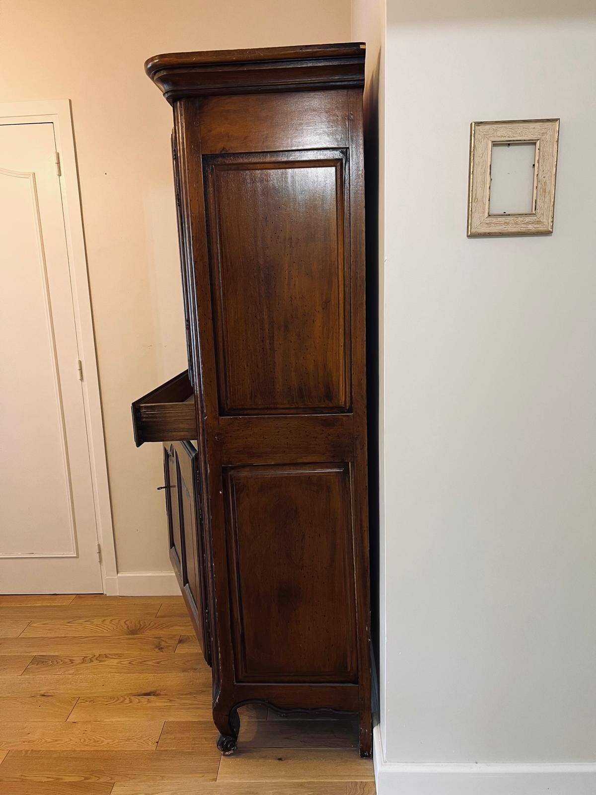 Small wooden wardrobe