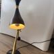 Eichholtz Cordero desk lamp in brass, black metal and marble.