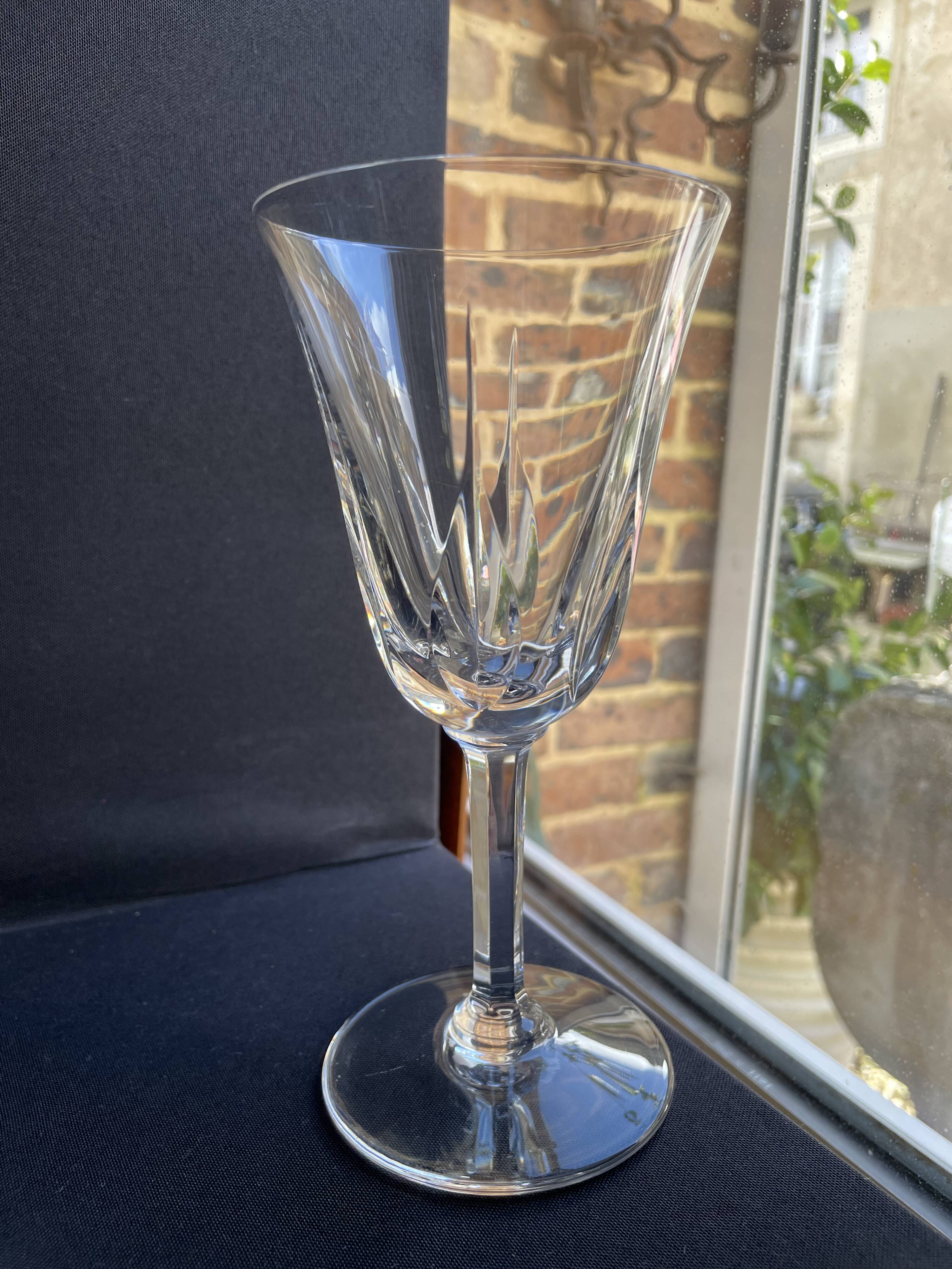 6 Saint Louis water glasses Cerdagne service