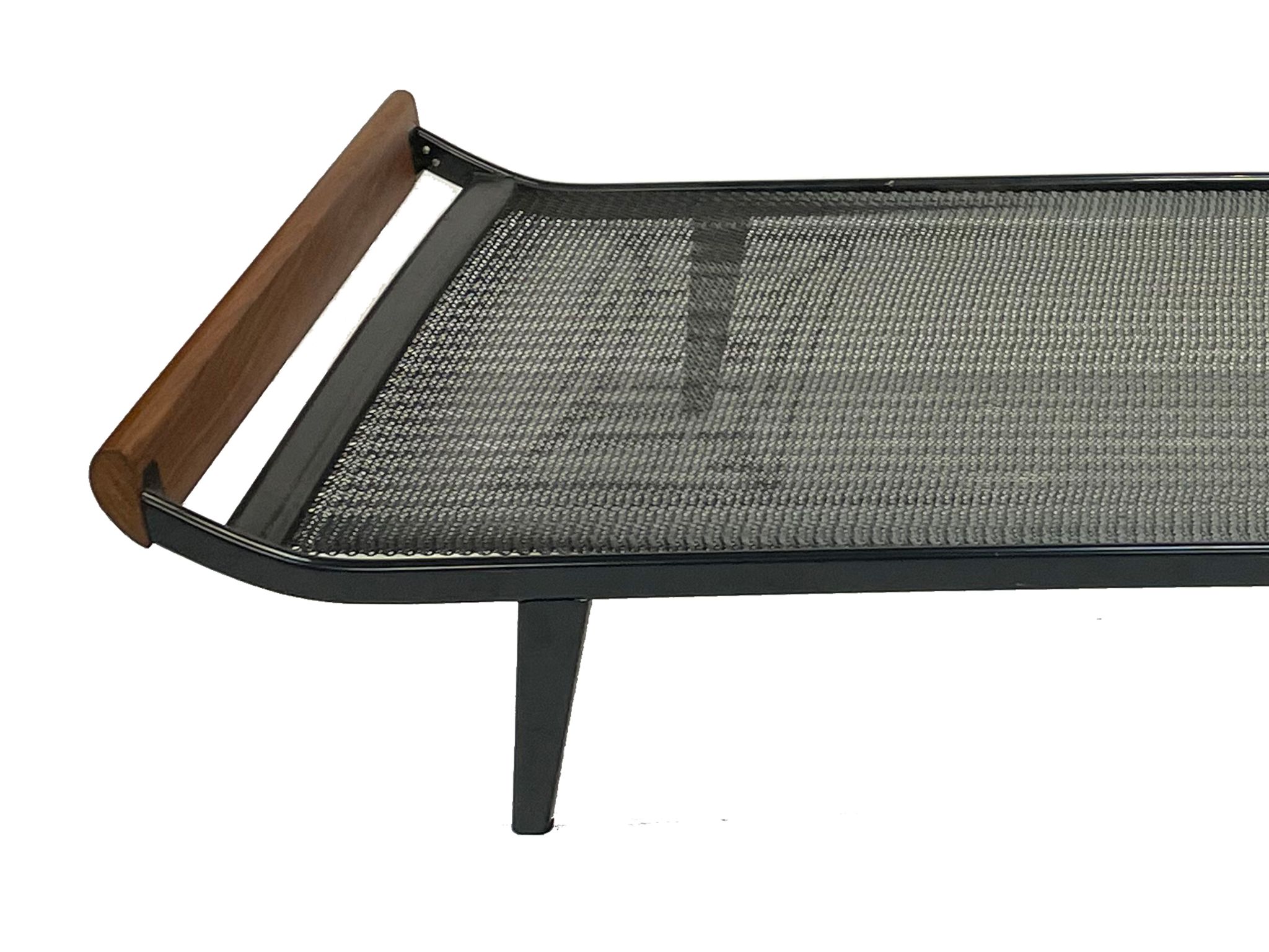 Vintage Meridian Auping Cleopatra metal teak design by Dick Cordemeyer