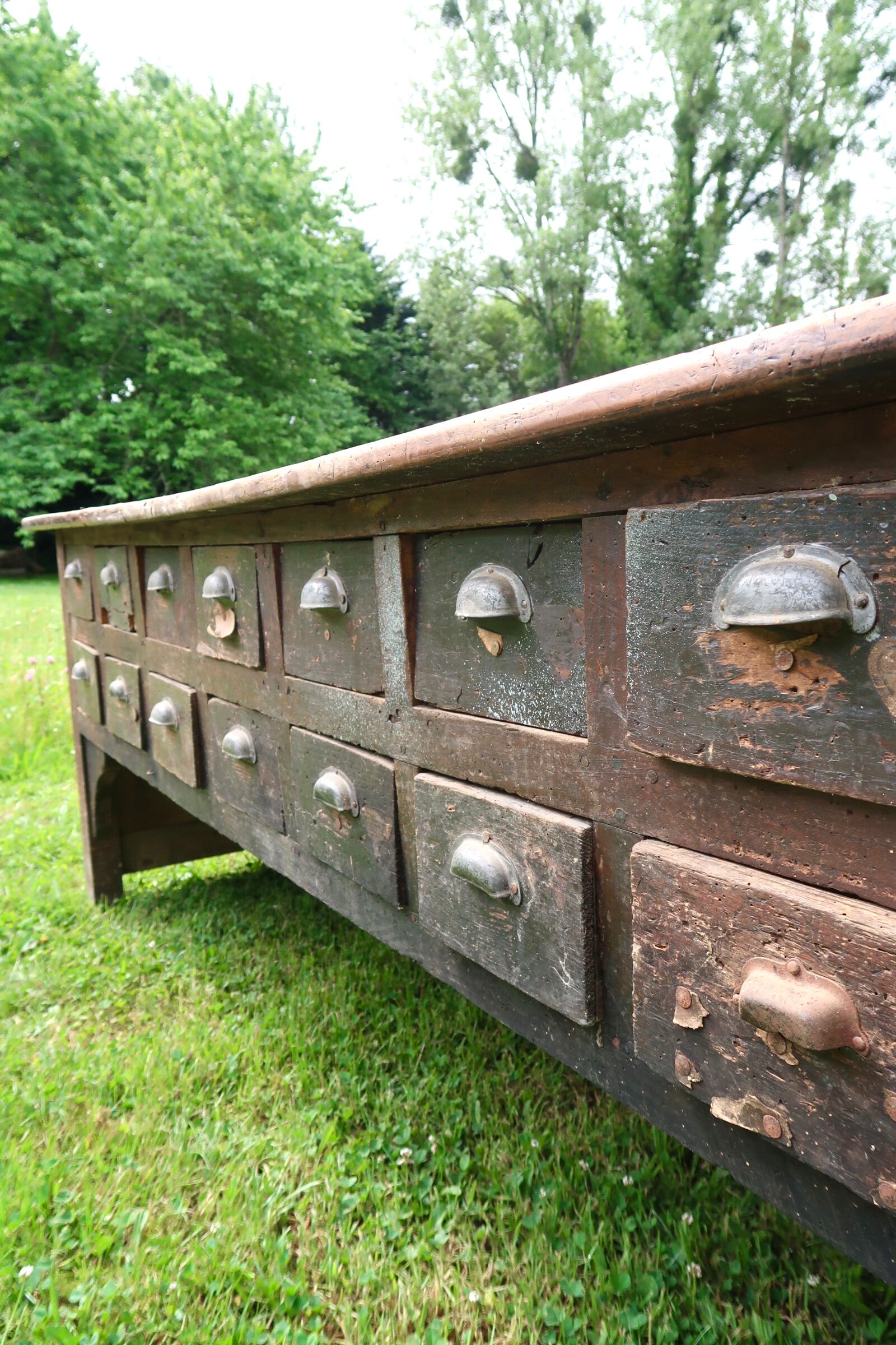 Antique wooden craft furniture